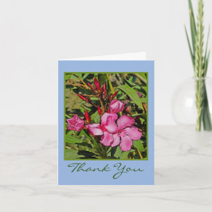 JOLIE ROSE FLORALE MERCI CARTE DE REMARQUE