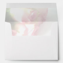 Jolie rose rose rose fleurs liner enveloppes maria