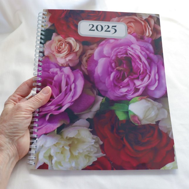 Jolie rose rouge et rose Roses Personnalisé Année  (Créateur téléchargé)