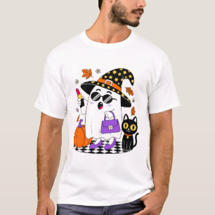 Jolie T-shirt homme de sorcière Halloween