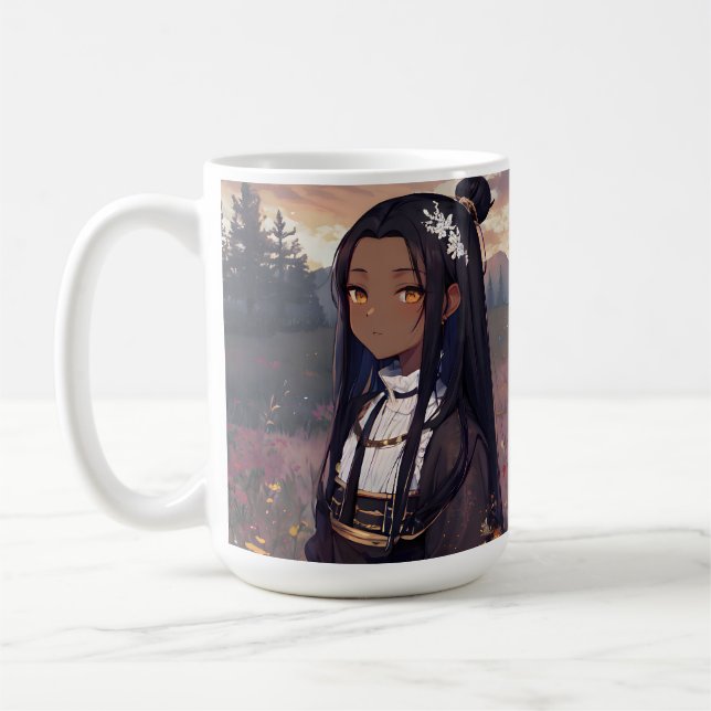 Jolie tasse de café graisseuse (Gauche)