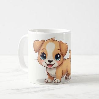 Jolie tasse de chiot.