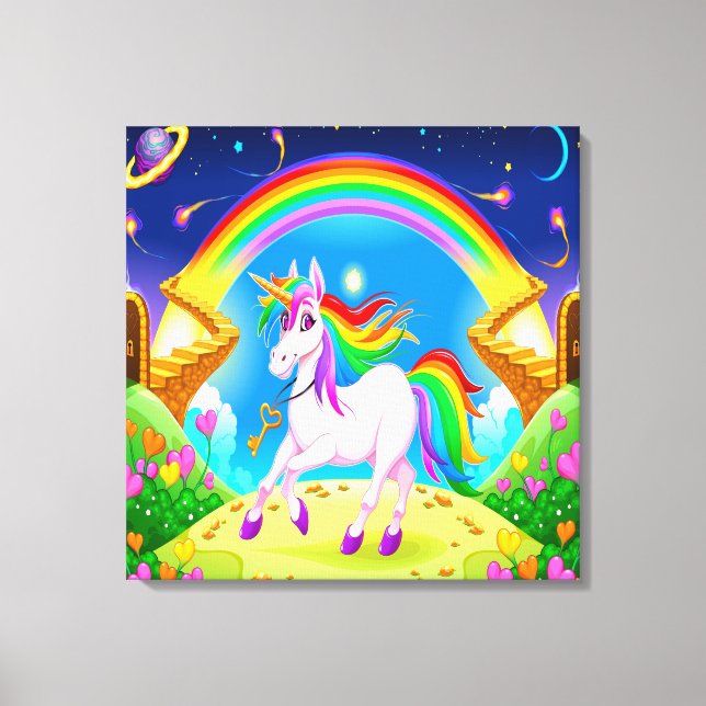 Jolie toile Unicorn (Recto)