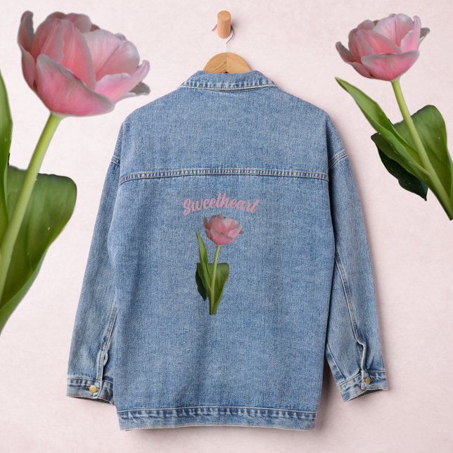 Jolie Tulipe rose Pastel (Créateur téléchargé)