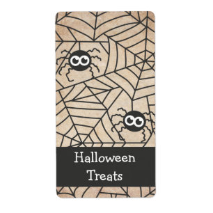 Jolies araignées, Halloween, grunge et crasseux