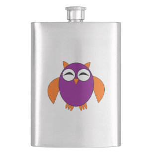 Jolies flacons de hibou d'Halloween