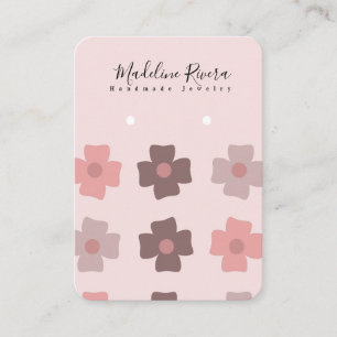 Jolies Fleurs Artisan Porte Cartes