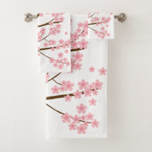 Jolies fleurs de cerisier Sakura Arbre Fleurs rose