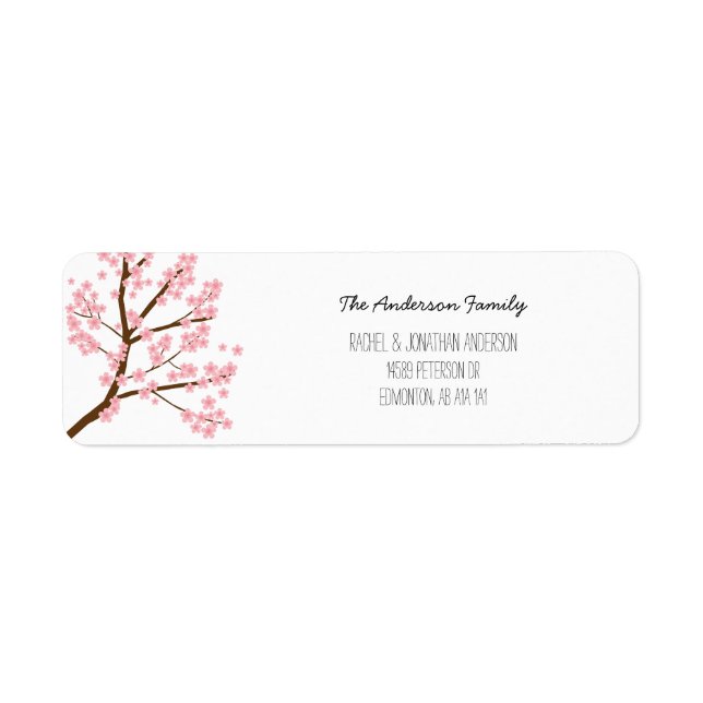 Jolies fleurs de cerisiers Sakura Arbre Nous avons (Devant)