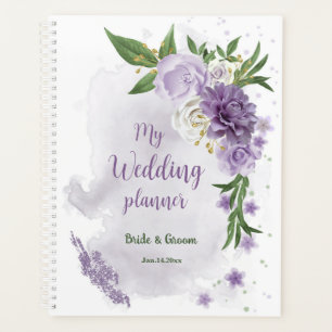 Jolies fleurs violettes verdure