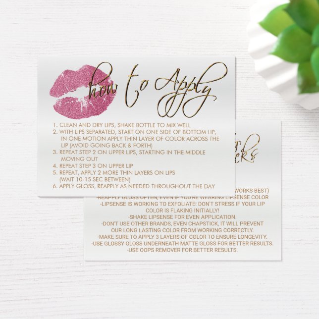 Jolies lèvres de Parties scintillant rose 2 - Comm (Bureau)