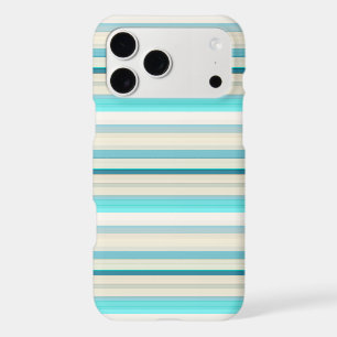 Jolies rayures aqua blanc