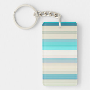 Jolies rayures aqua blanc