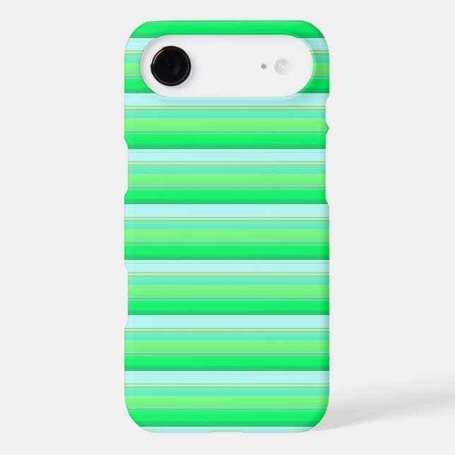 Jolies rayures vert aqua (Verso)