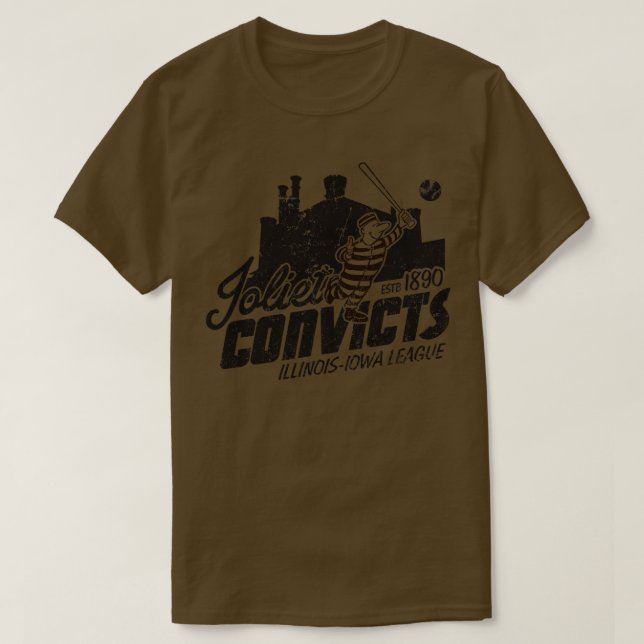 Joliet Convicts T-Shirt (Design Front)
