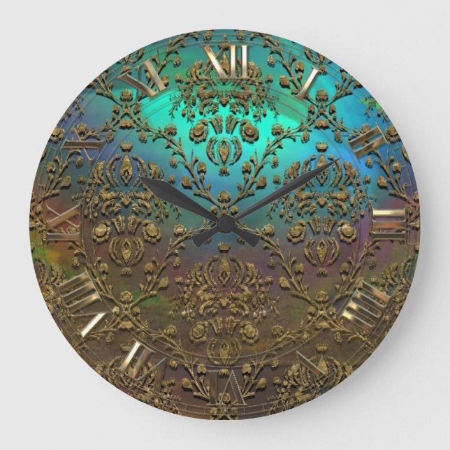 Jollain  Damask Large Clock (Front)