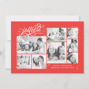 Jolliest Bunch Multi Photo Holiday Newsletter