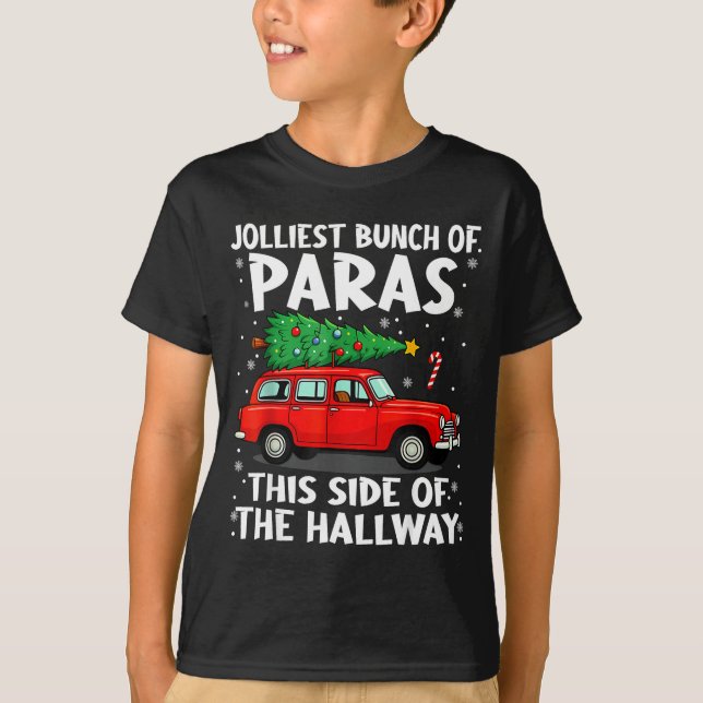 Jolliest Bunch Of Paras This Side Of The Hallway C T-Shirt (Front)