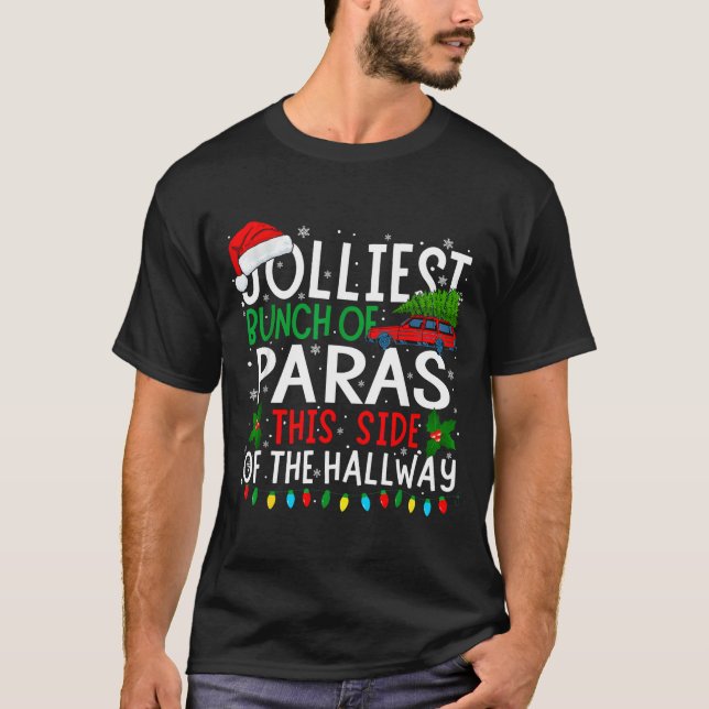 Jolliest Bunch Of Paras This Side Of The Hallway X T-Shirt (Front)