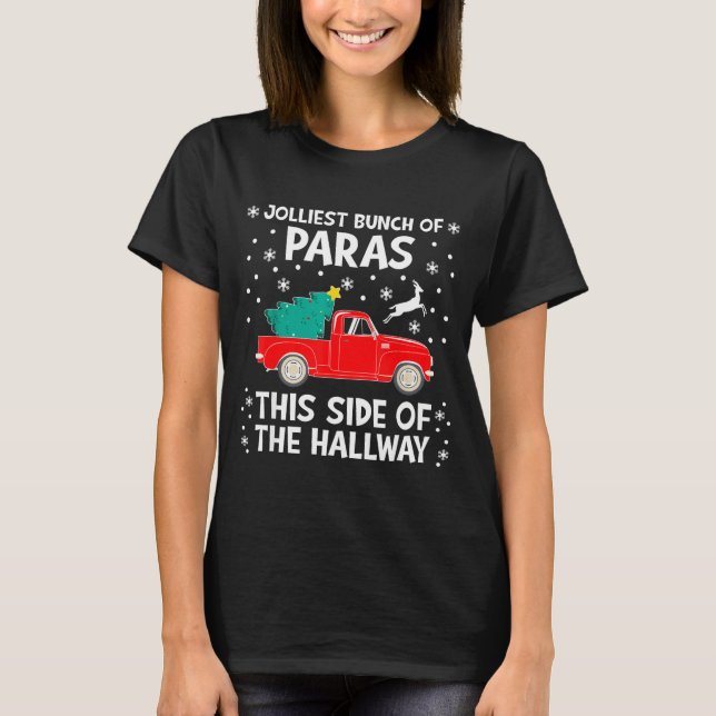Jolliest Bunch Of Paras This Side Of The Hallway X T-Shirt (Front)
