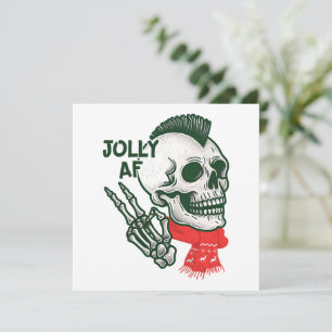 Jolly AF  Holiday Card