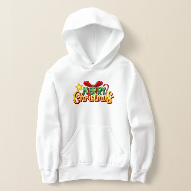 Jolly Christmas Candy Cane Holiday sweatshirt  (Laydown)