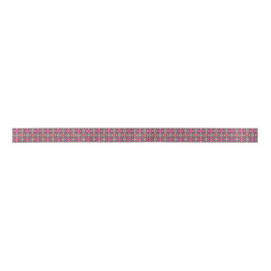 Jolly Christmas Colorful Maximalist Modern Merry Satin Ribbon