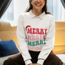 Jolly Christmas Design with Santa Hat