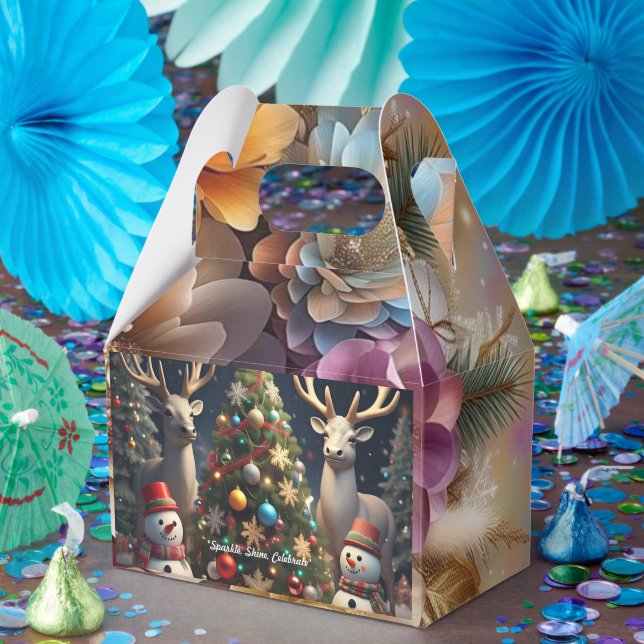 "Jolly Christmas" Favor Box (Party)