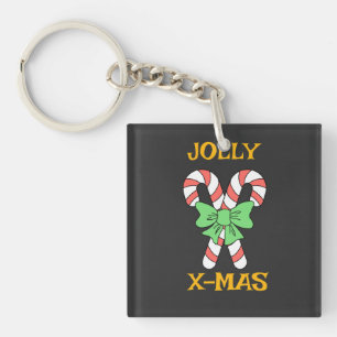 JOLLY CHRISTMAS KEYCHAIN