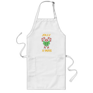 JOLLY CHRISTMAS LONG APRON