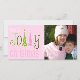 Jolly Christmas Photo Card