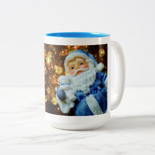 Jolly Christmas Santa Claus Beverage Mug