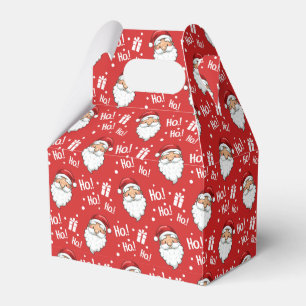 Jolly Christmas Santa Claus Favor Box