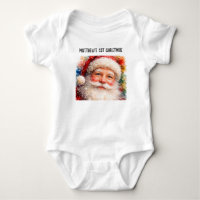 Jolly Christmas Santa Portrait
