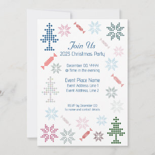 Jolly Christmas Template Party Invitation