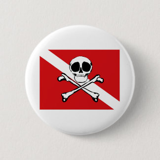 jolly Diver 2 Inch Round Button