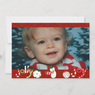 Jolly et Joy Customisé Carte photo de vacances