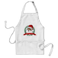 Jolly Ethnic Santa Custom Text Christmas