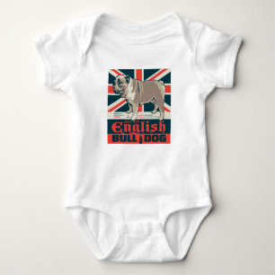 Jolly Good English Bulldog Baby Bodysuit