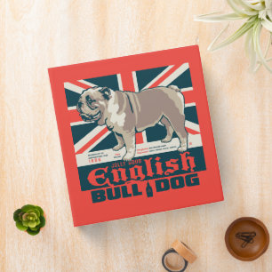 Jolly Good English Bulldog Binder