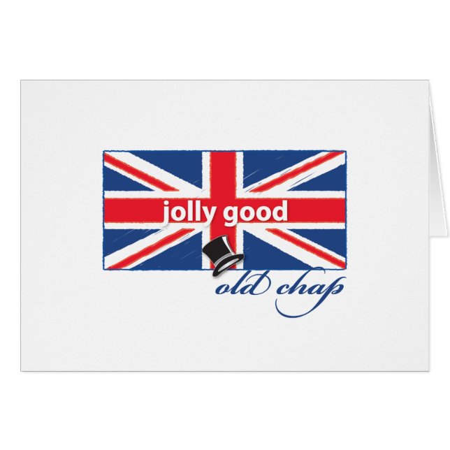 Jolly good old chap! (Front Horizontal)
