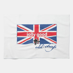 Jolly good old chap! kitchen towel