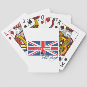 Jolly good old chap! playing cards