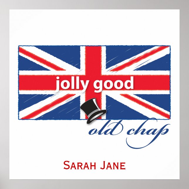 Jolly good old chap! poster (Front)
