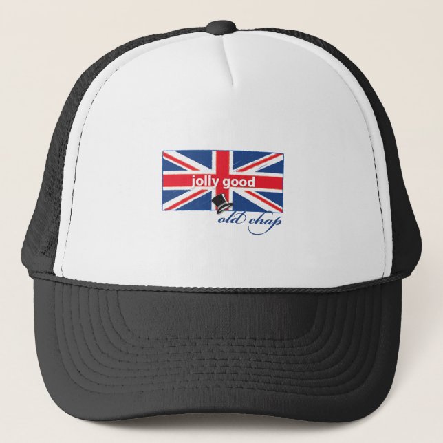 Jolly good old chap! trucker hat (Front)
