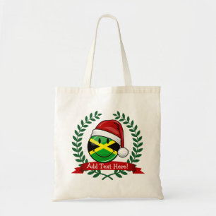 Jolly Jamaican Flag Christmas Style Tote Bag