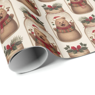 Jolly Jars Wrapping Paper