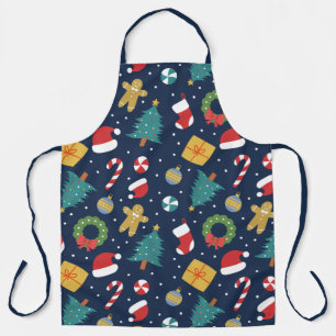 Jolly Jumble Holiday Apron