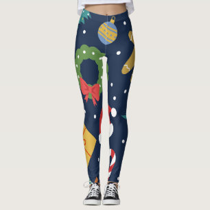 Jolly Jumble Leggings Holiday